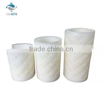 2015 New products white led moving flame candle for home decoration