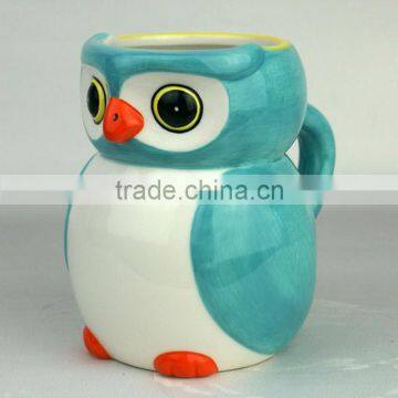 CERAMIC OWL MUG