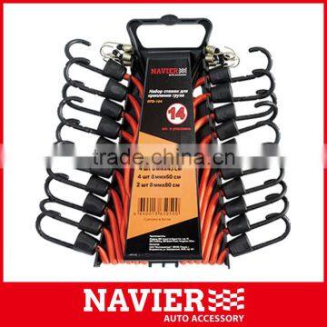 14pcs Large bungee elasticated cord set bungee cord set