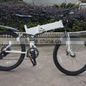 26" Electric Folding Bicycle Folding Electric Mountain Bike photo-2