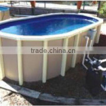 Factory Price Above Ground Steel Swimming Pool