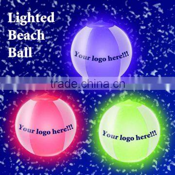 Inflatable Beach Ball with Light