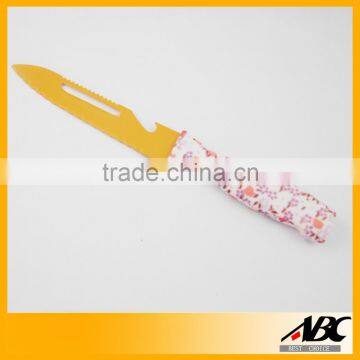 Pattern Handle Utility Kitchen Knife photo-3