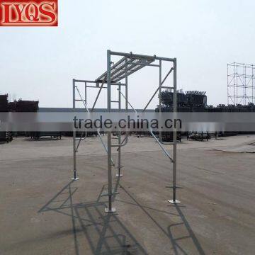 Cross Bar Bracing Tubular Frame Steel Scaffolding Frame Sets photo-2