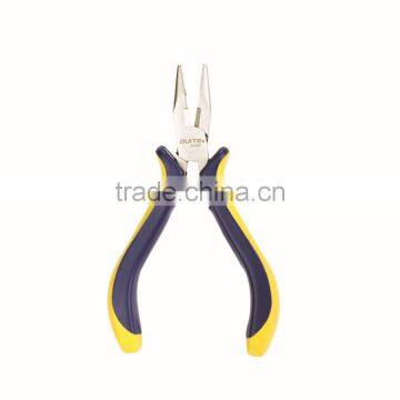 nickel steel 4.5" mini long nose pliers