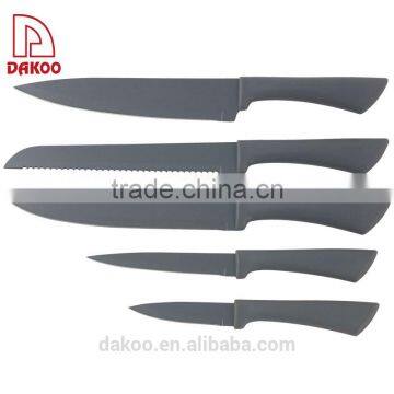 Non-stick Coated Stainless Steel Kitchen 5Pcs Knife Set photo-2