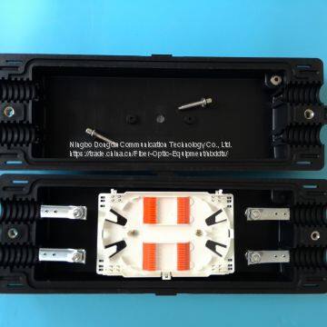 Optical fiber splicing box