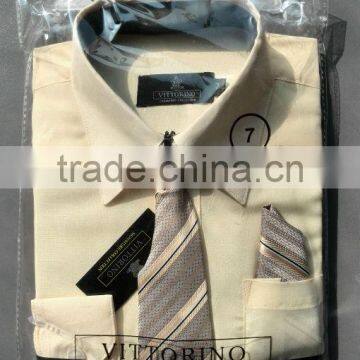 Child's shirt with Tie & hanky packing,Boy's shirt,School uniform