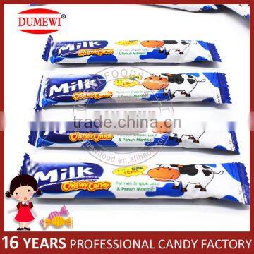 Thailand Flavor Milk Soft Candy Sweet Milk Chewy Candy Bar