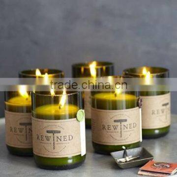 Apple Aroma Scents Wine Bottle Candle photo-4