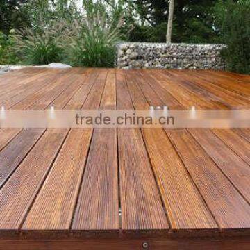 Waterproof & Sunscreen 20MM Thickness Abrasion-Resistant Strand Woven Bamboo Decking for Outdoor Carbonized Color -KE-OS0822 photo-3