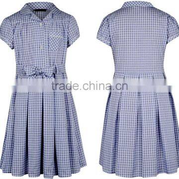 wholesale custom made OEM SHORT SLEEVE school uniform manufacturers in china school uniform 5/6Y,7/8Y,9/10Y,11/12Y,13/14Y