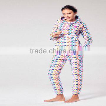 Newest Couple Pajamas With Coral Fleece Pajama ,high Quality Printing photo-4