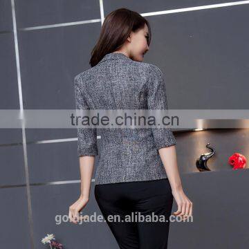 Latest Blazer Design Women Business Suit Coat Custom Made Blazer Women photo-5