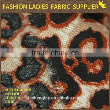 High Quality Whosale Rayon Custom Printed Fabric photo-6