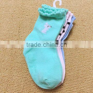 New Design Kids Knitted Socks Cute Antiskid Cotton Baby Socks photo-2