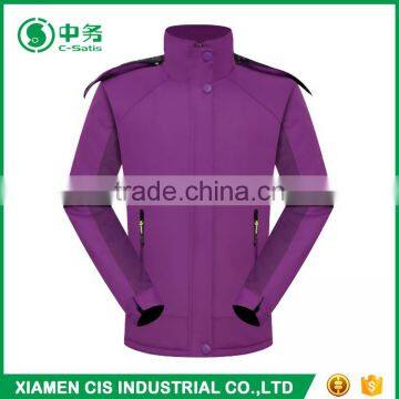 New Style Winter Warm Hooded Softshell Clothing Women Snowboard Jacket photo-4