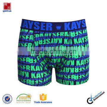 Custom All Over Printed Boexer Short Men Underwear Cotton Spandex/Mens Underwear Boxer Briefs