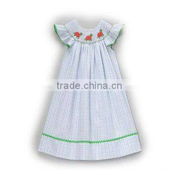 Light Blue Turtle Angel-Bishop Dress