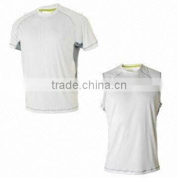 Men's Athletic T-shirt, Various Colors are Available, OEM and ODM Orders are Welcome