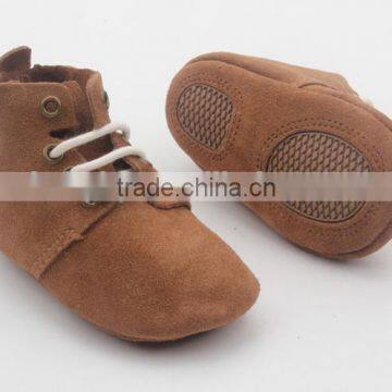 Genuine Leather Lovely Cute Fashion Skidproof Baby Boots photo-2