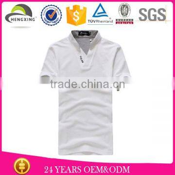 100% Cotton Wholesale Fitness Blank Tshirt no Label photo-2