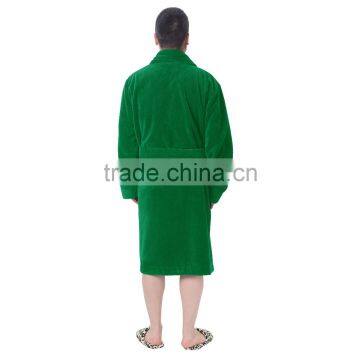 Microfiber Flannel Men's Bath Robes Men's Pajamas photo-3