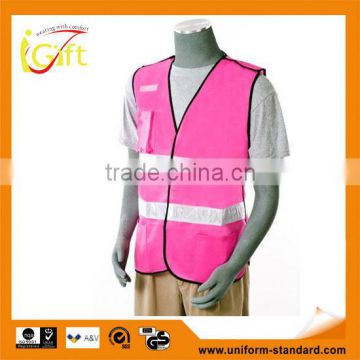 High quality roadway protective high visibility hotsale traffic safety vest