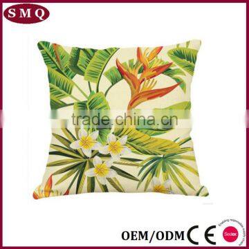 Wholesale Tropical Plant Outdoor Patio Cushion Throw Pillow Case photo-4