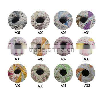 China Knitting Yarn Supplier Hot Wholesale Oexo-tex Quality Knitted Bamboo Yarn for Baby Knitting photo-6