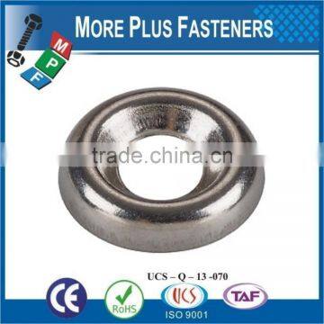 Made in Taiwan Steel Countersunk Stainless Steel Brass Steel Countersunk Finishing Washer photo-5