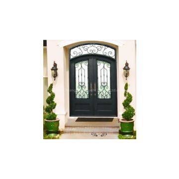 Wrought iron door