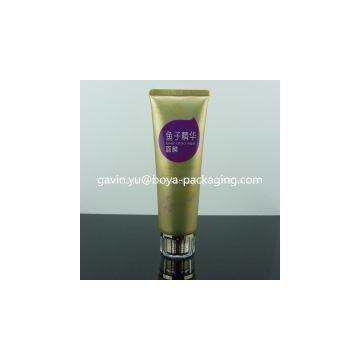 100ml oval cosmetic tube with arc-shaped