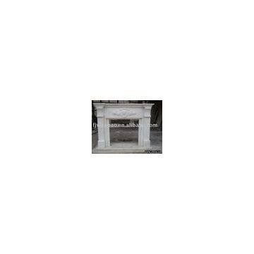 Marble Fireplace/granite Fireplace/natural Stone Fireplace/carving Flower Fireplace