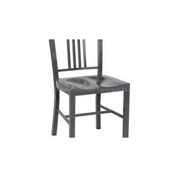 Hot Sale Navy Metal Dining Chair