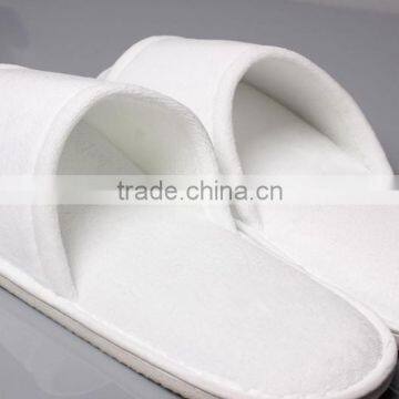 Wholesales Hotel Velour White Slippers High Quality photo-4