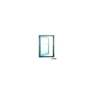 Casement window with fly screen