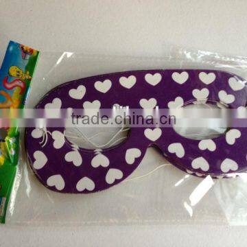 OEM Design Different Color Beautiful masquerade party mask glasses