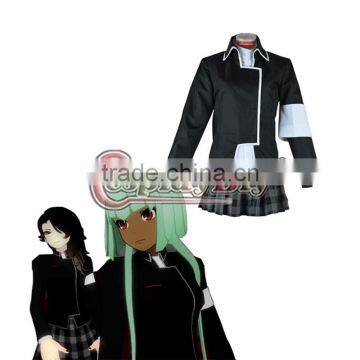 Custom Made RWBY Emerald Sustrai Cosplay Costume Uniform Dress For Carnival Halloween Party