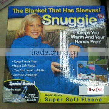 snuggie-the blanket with sleeves