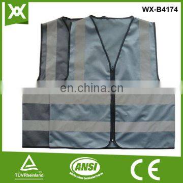 Factory Polyester Fabric Mesh /solid Knit Tape Black hi Vis Vest photo-4