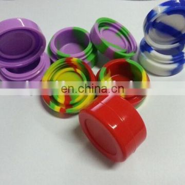 container silicone jars or wax oil extract bho, rubber Silica gel box