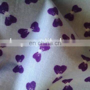 Shaoxing Winfar Textile Open End Spinning 30s Viscose Bowknot Printed Fabric 94 Rayon 6 Spandex photo-3