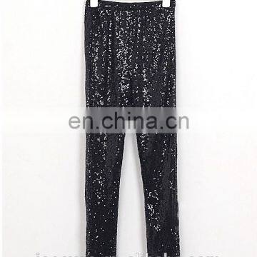 New Women Fashion Shitsuke Hin Thin Gold Sequins Leggings