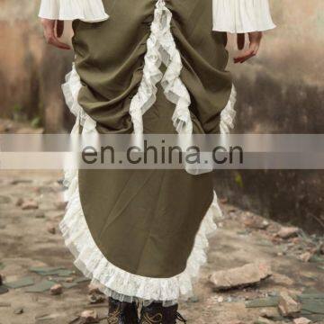 Steampunk Short Front Long Back Skirt photo-5