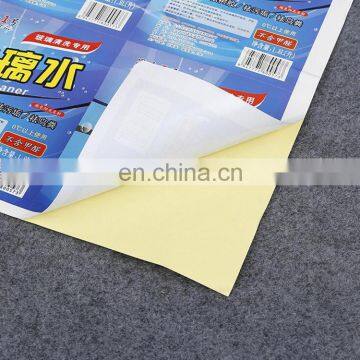 Manufacturer Customized Self Adhesive Label for Glass Water Bottle,Die Cut Piece Sticker Printing photo-3