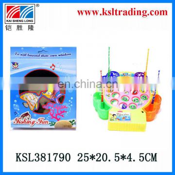 plastic toys electrical fishing game