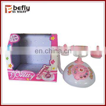 ECO plastic toy telephone for girl