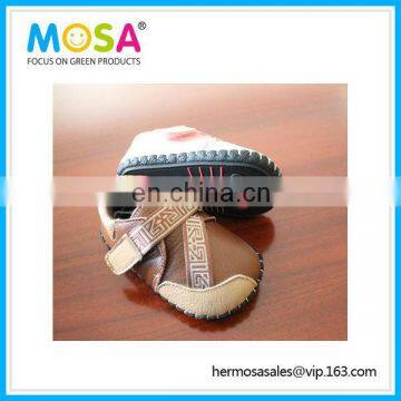 Pink White Genuine Leather Sport Girl Shoes Anti-Slip Fashion Design photo-5