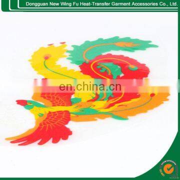 lovely flower design heat transfer fluid and film, heat transfer sticker